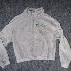 Disney Gray Pooh Sweatshirt
